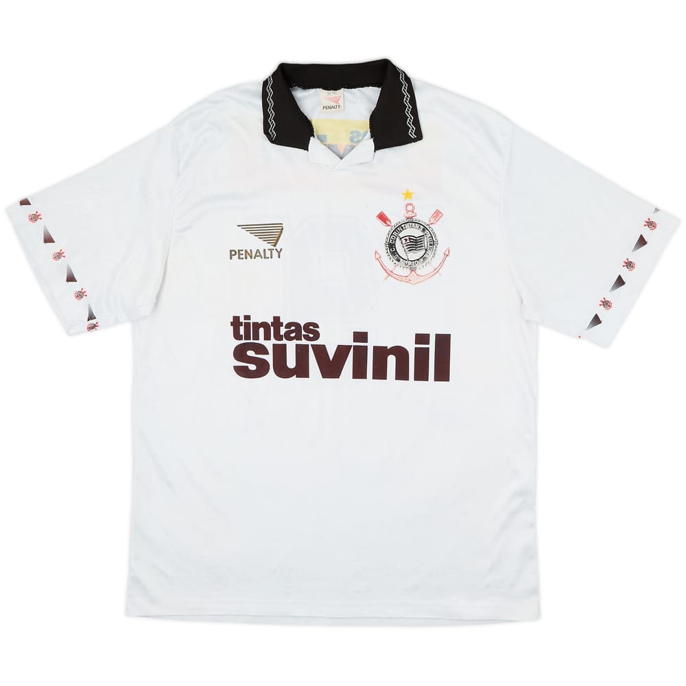 1995 Corinthians Home Shirt #9 - 5/10 - (XL)