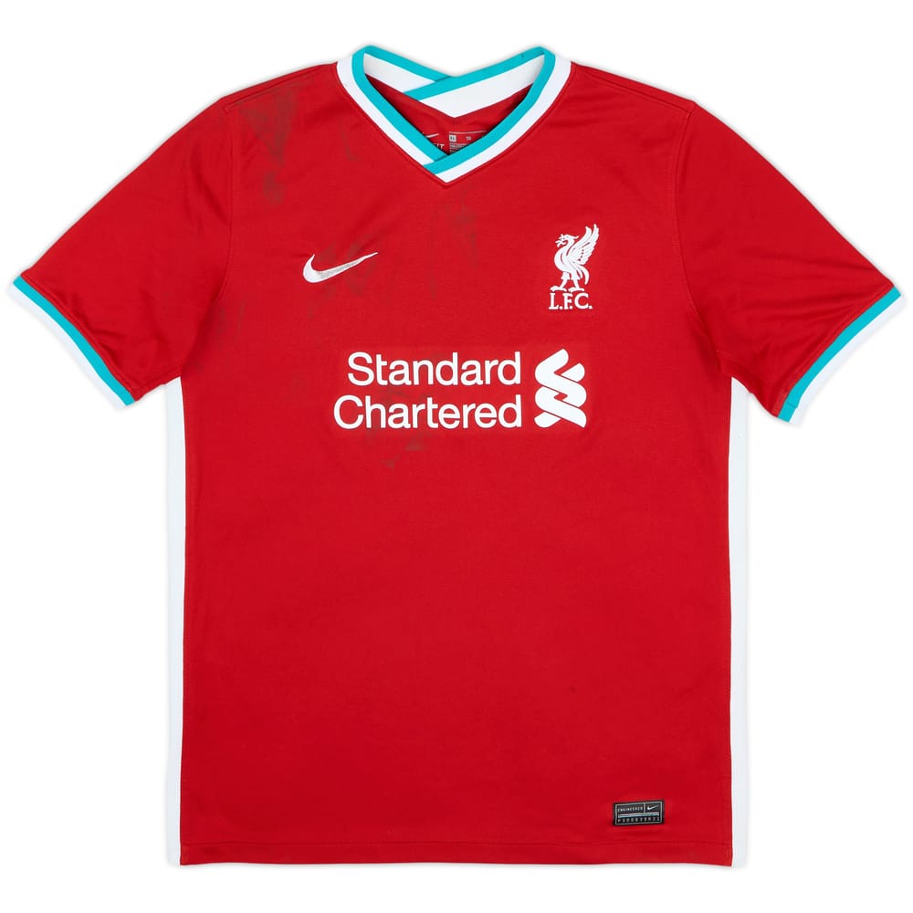 2020-21 Liverpool Home Shirt - 5/10 - (XL.Boys)