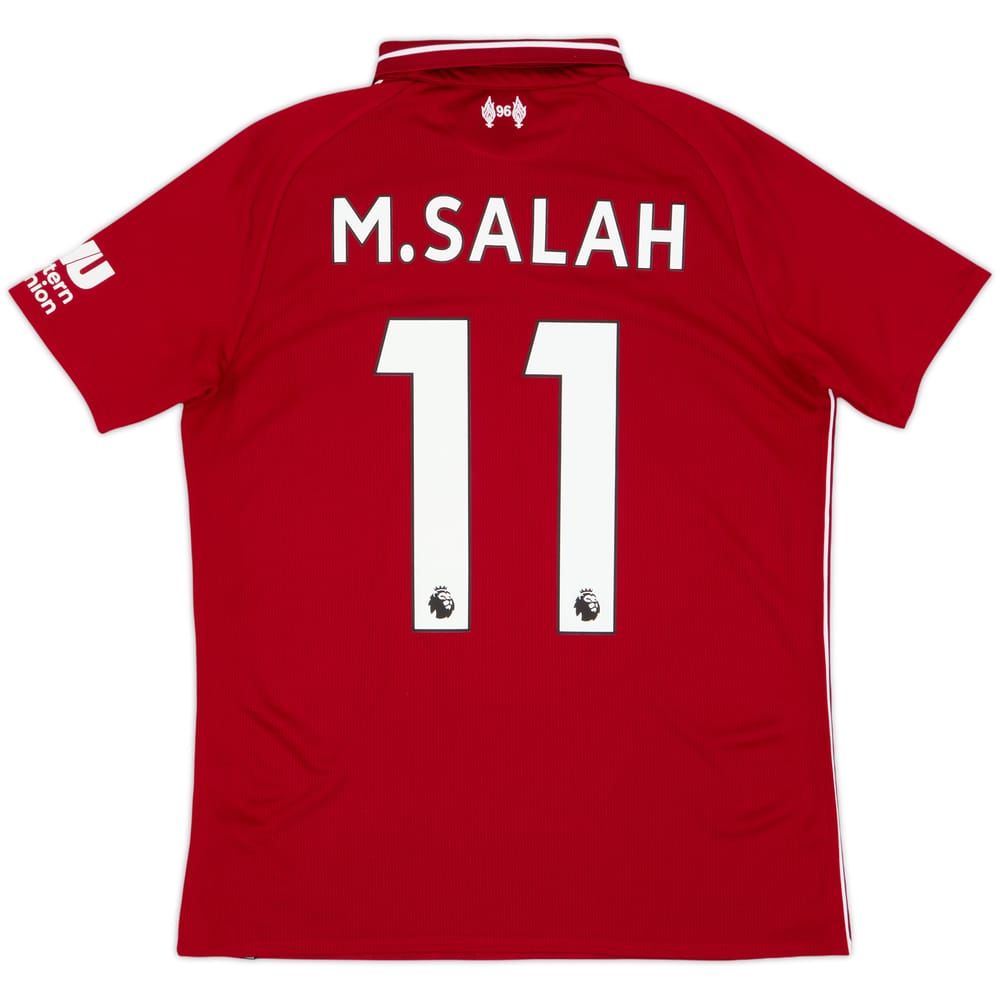2018-19 Liverpool Home Shirt M.Salah #11 - 6/10 - (XL.Boys)
