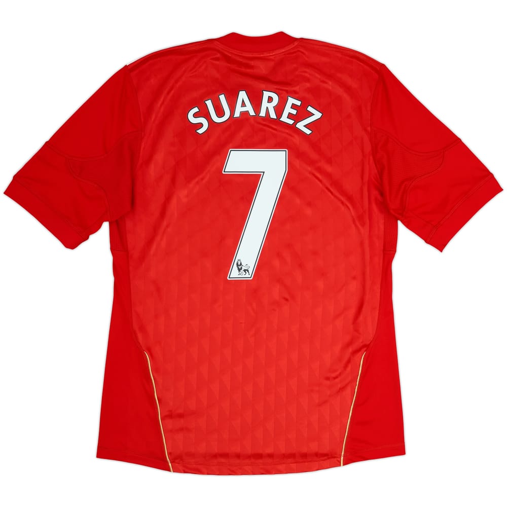 2010-12 Liverpool Camiseta de local Suárez #7 - 5/10 - (M)