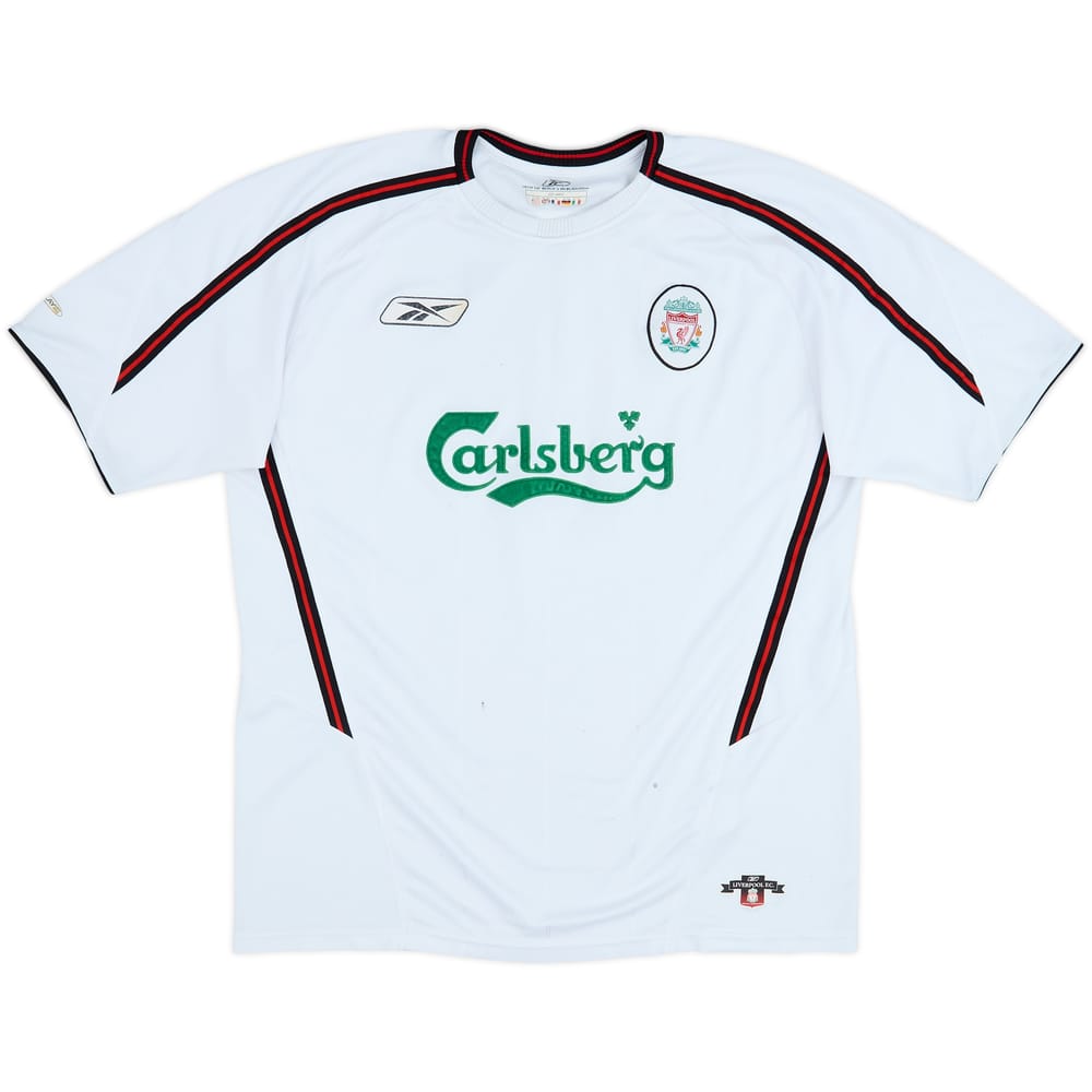 2003-04 Liverpool Camiseta Visitante - 4/10 - (L)