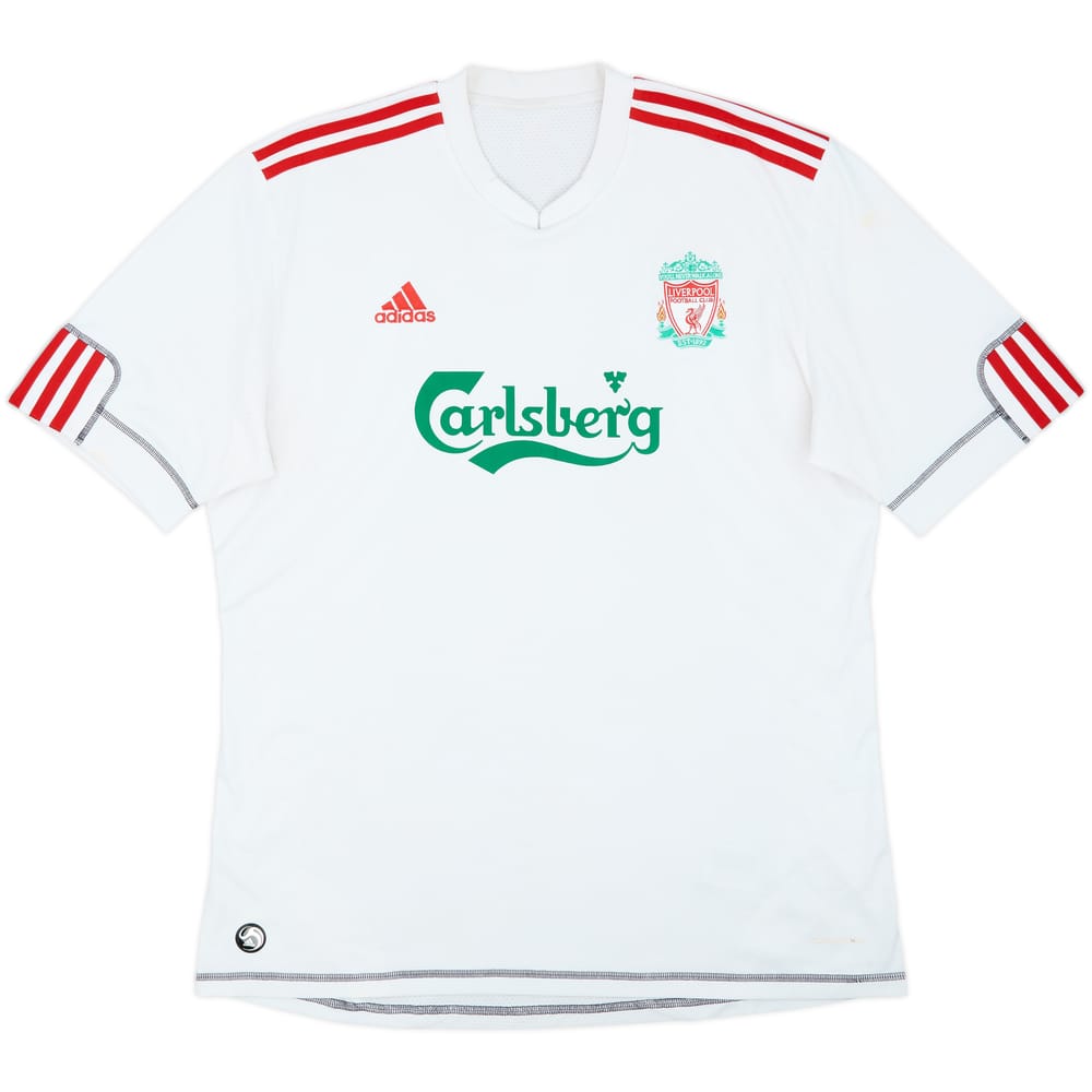 Camiseta de la tercera equipación del Liverpool 2009-10 - 5/10 - (XL)