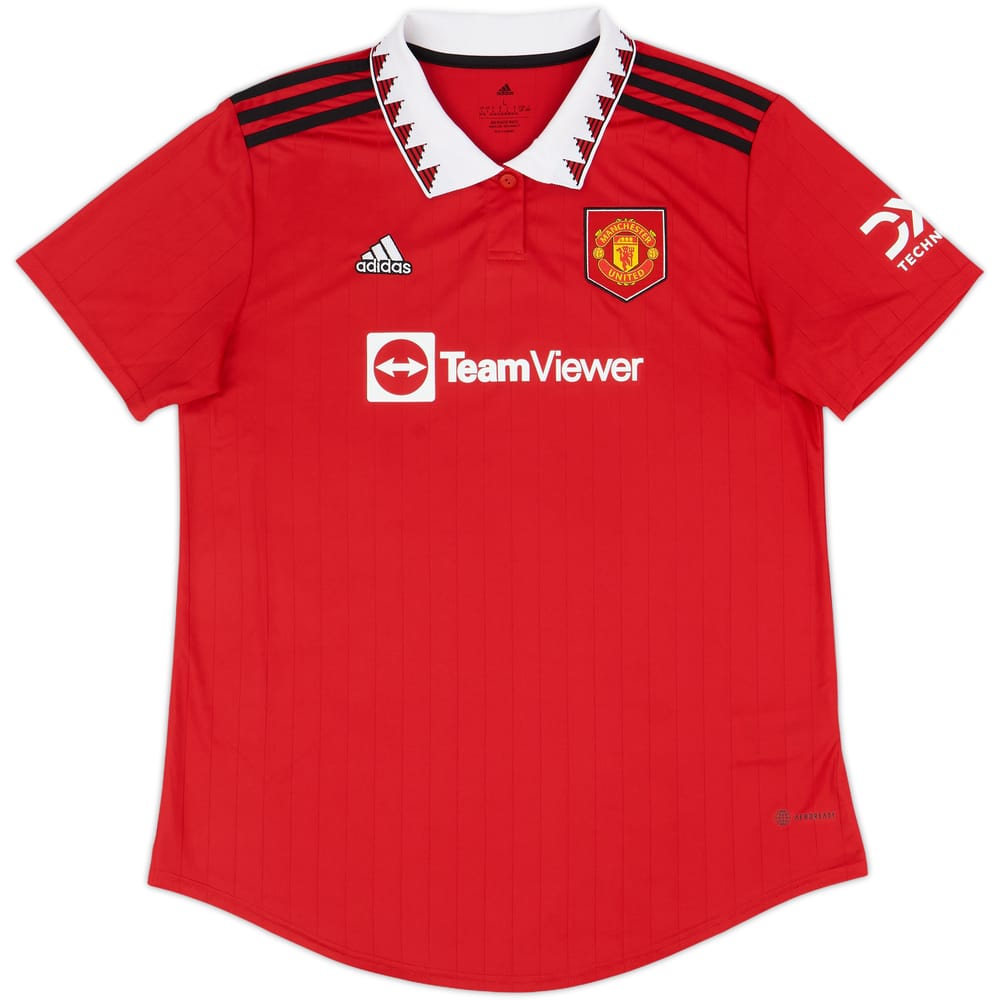 2022-23 Manchester United Home Shirt - 10/10 - (Women's L)