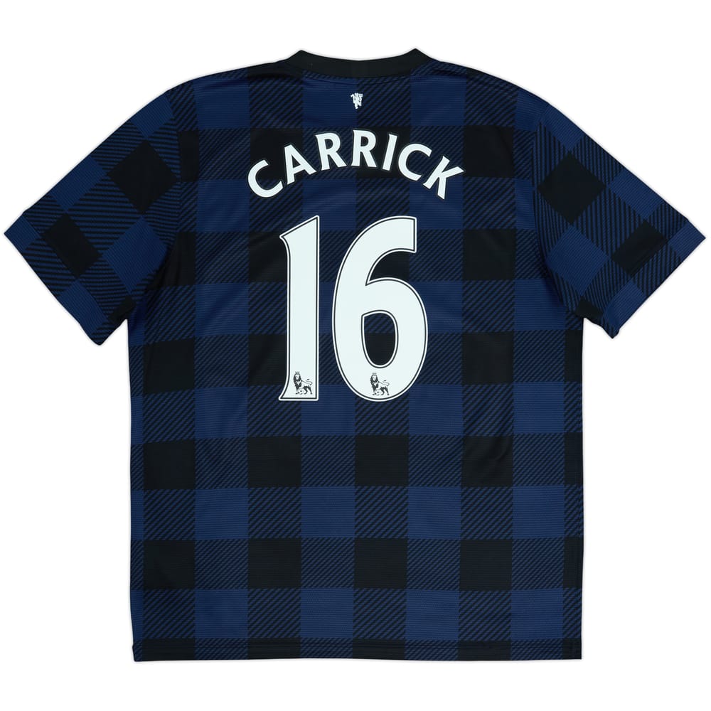 2013-14 Manchester United Away Shirt Carrick #16 - 5/10 - (L)