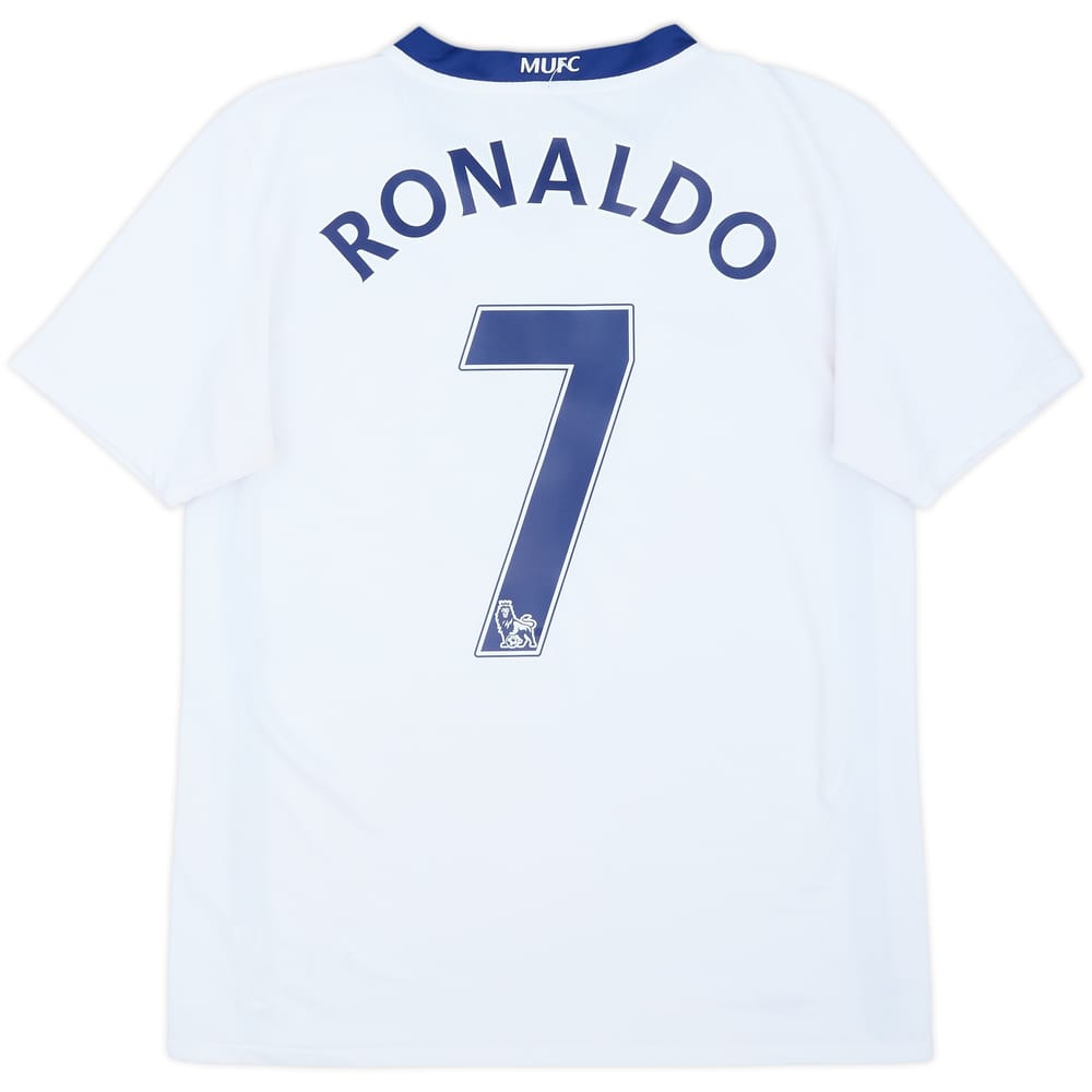 2008-10 Manchester United Away Shirt Ronaldo #7 - 6/10 - (XL.Boys)