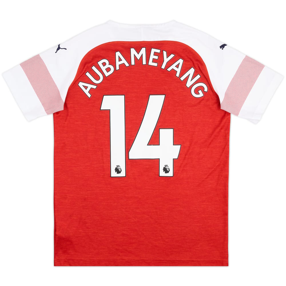 2018-19 Arsenal Home Shirt Aubameyang #14 - 8/10 - (XL.Boys)