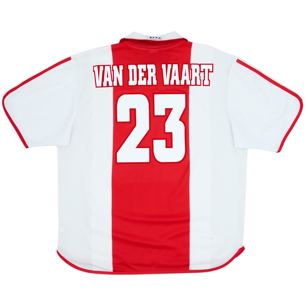 2000-01 Ajax Centenary Home Shirt Van Der Vaart #23 - 8/10 - (XXL)
