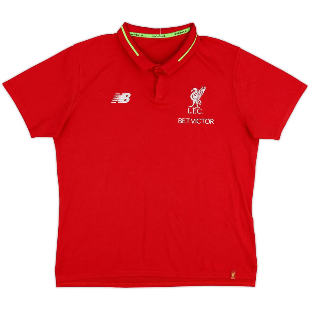 Polo New Balance del Liverpool 2018-19 - 8/10 - (XL)