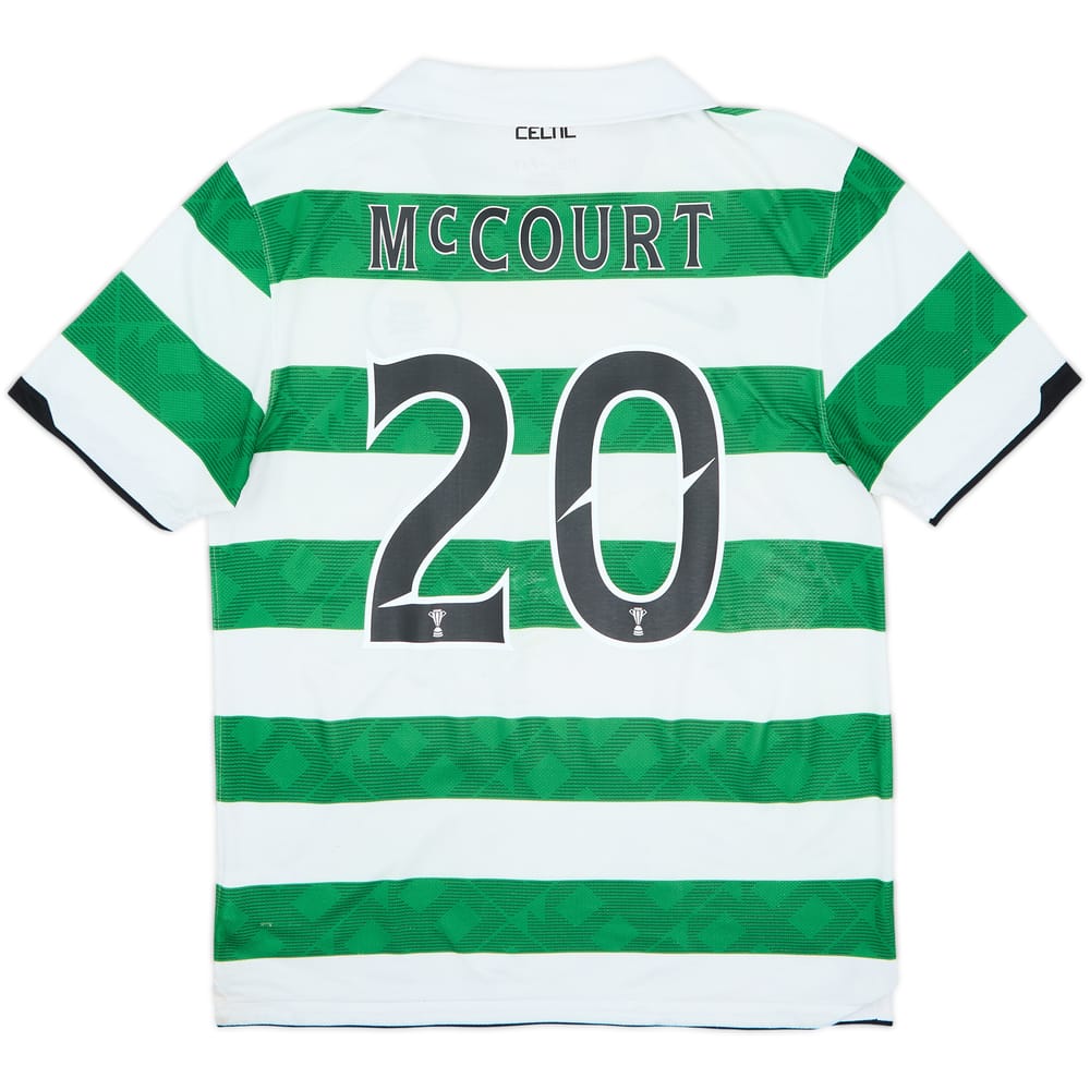 2010-12 Celtic Home Shirt McCourt #20 - 6/10 - (M)