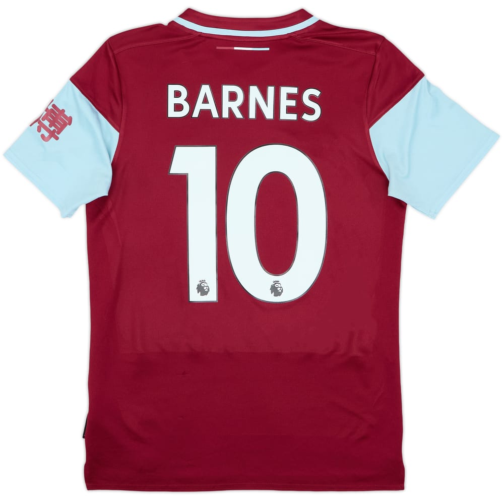 2020-21 Burnley Home Shirt Barnes #10 - 7/10 - (S)