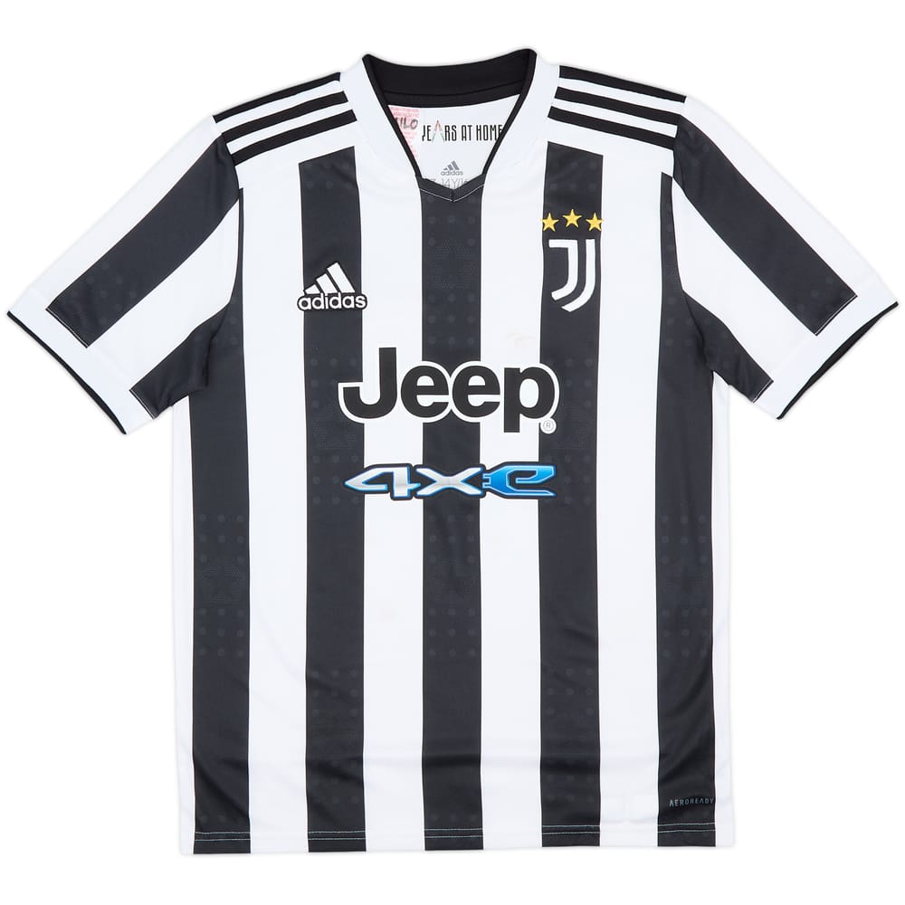 2021-22 Juventus Home Shirt - 6/10 - (L.Boys)