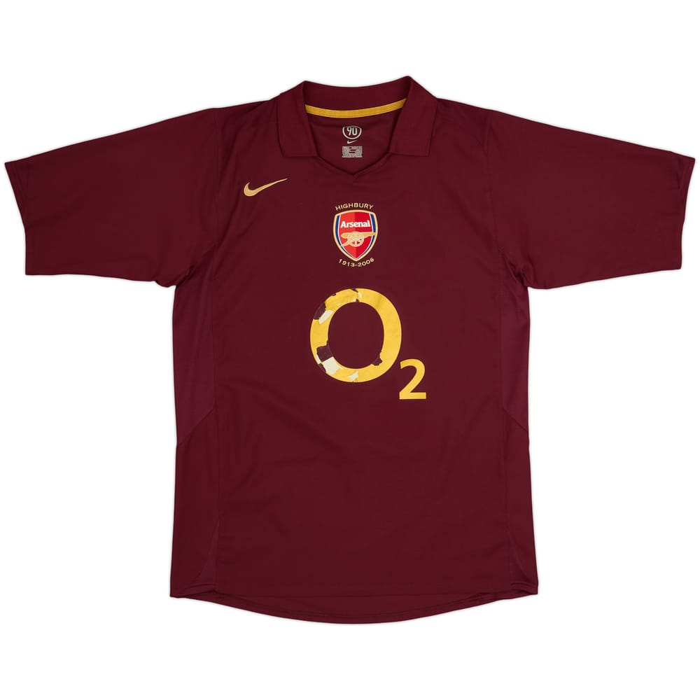 2005-06 Arsenal Home Shirt - 5/10 - (M)