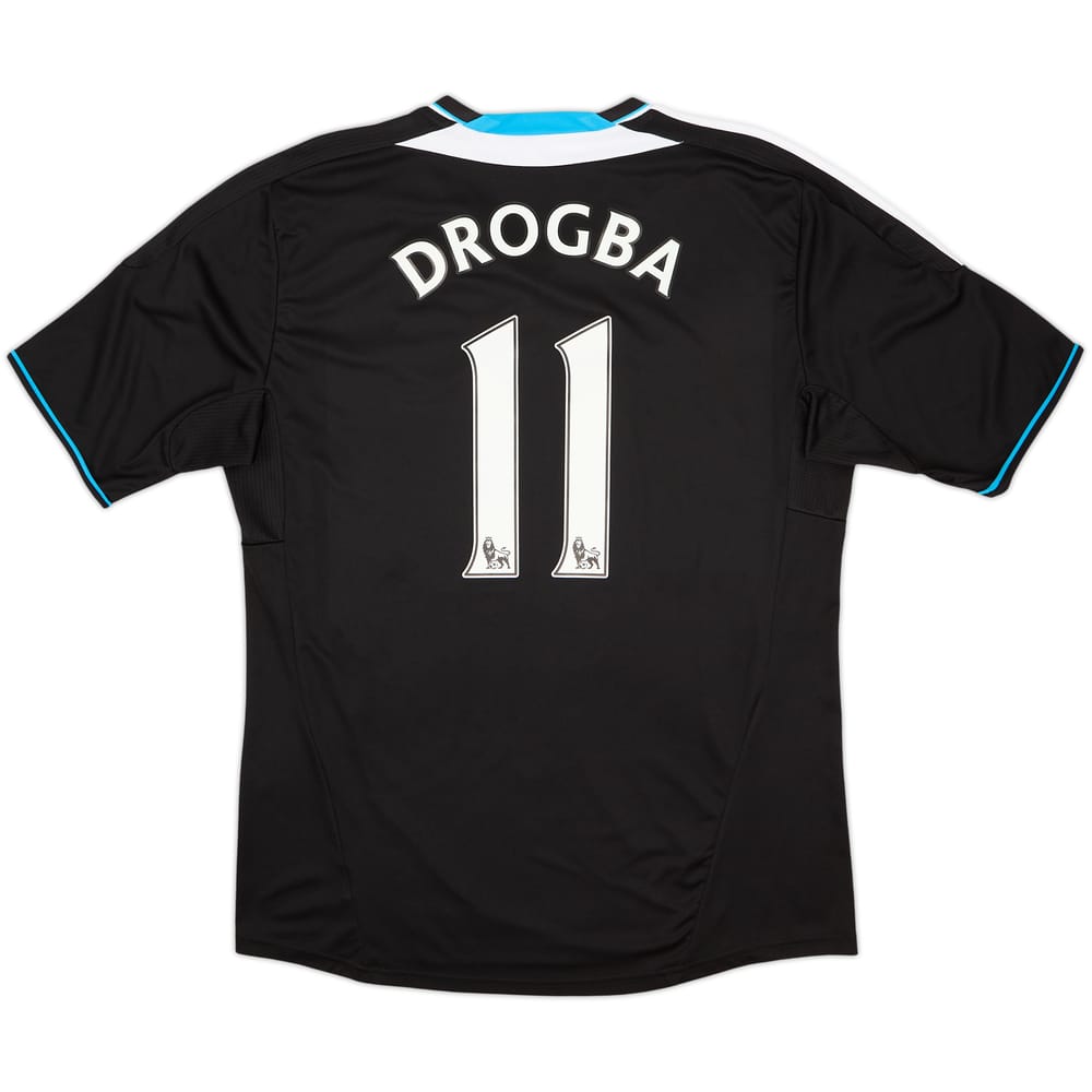 2011-12 Chelsea Away Shirt Drogba #11 - 7/10 - (L)