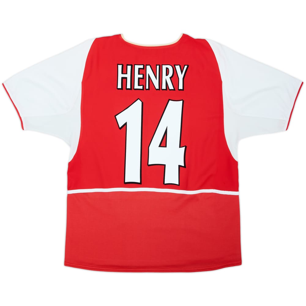 2002-04 Arsenal Home Shirt Henry #14 - 8/10 - (S)