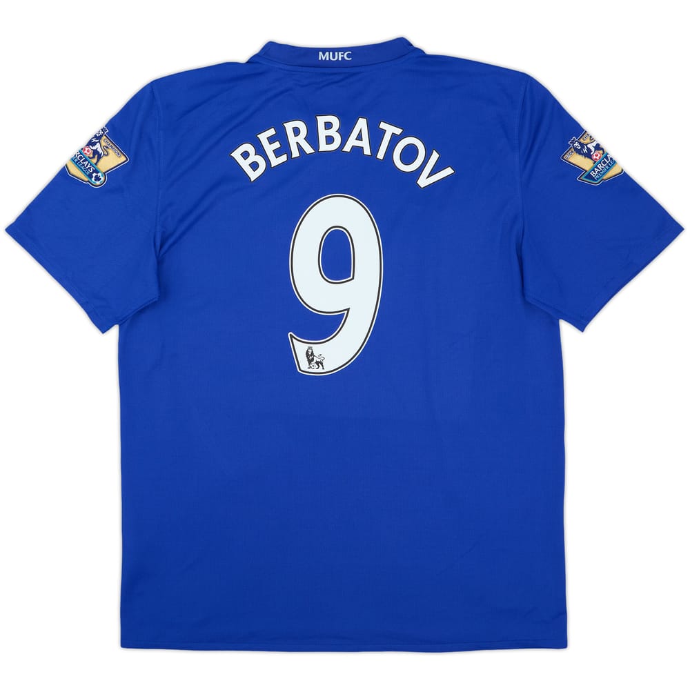 2008-09 Manchester United Third Shirt Berbatov #9 - 9/10 - (L)