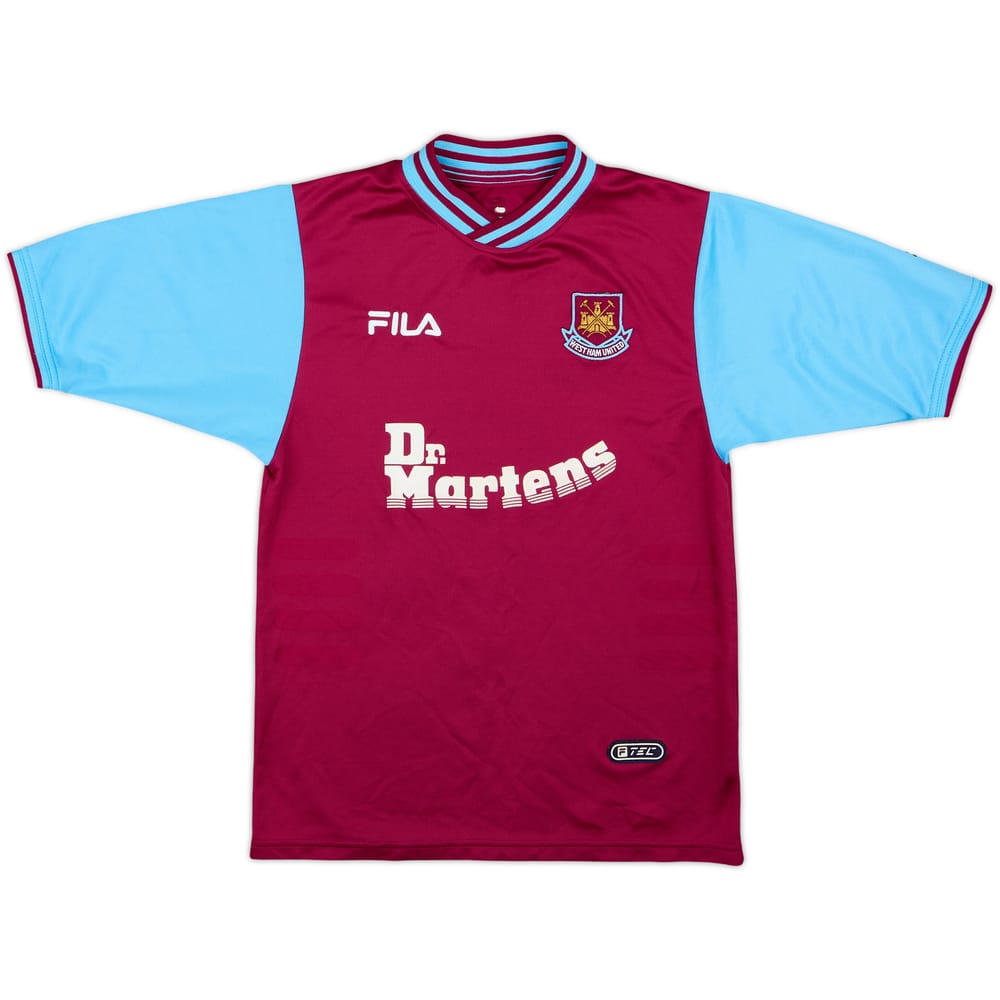 2001-03 West Ham Camiseta de local - 8/10 - (L.Niños)