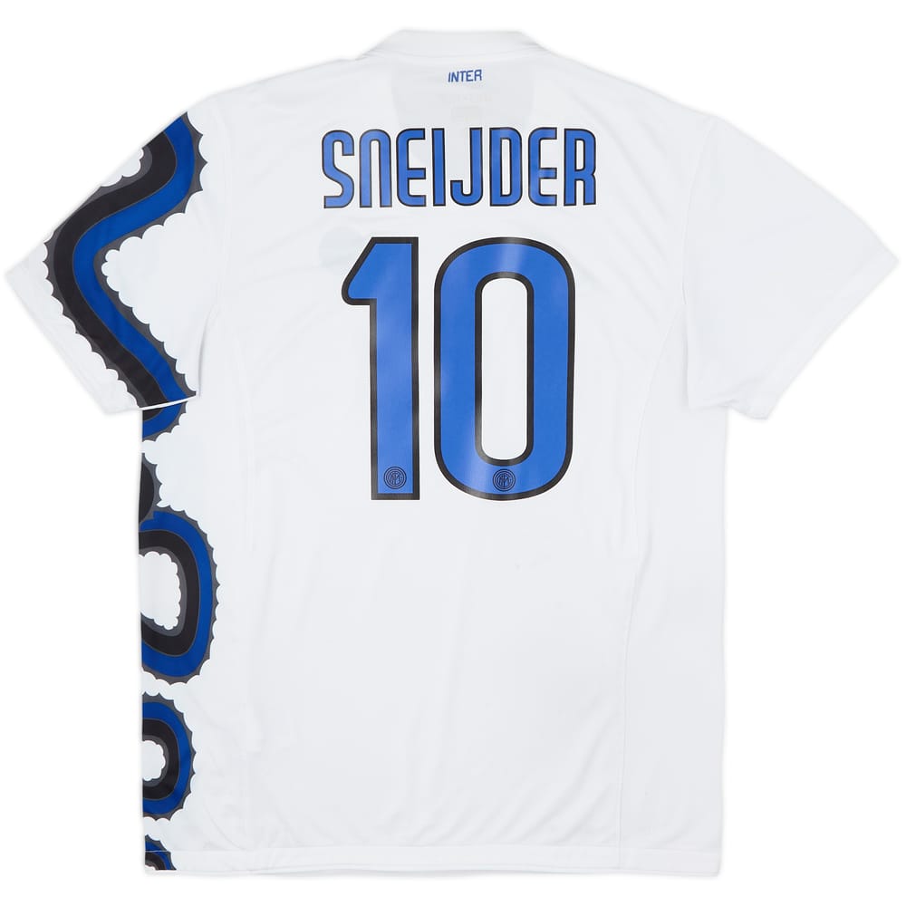 2010-11 Inter Milan Away Shirt Sneijder #10 - 6/10 - (L)