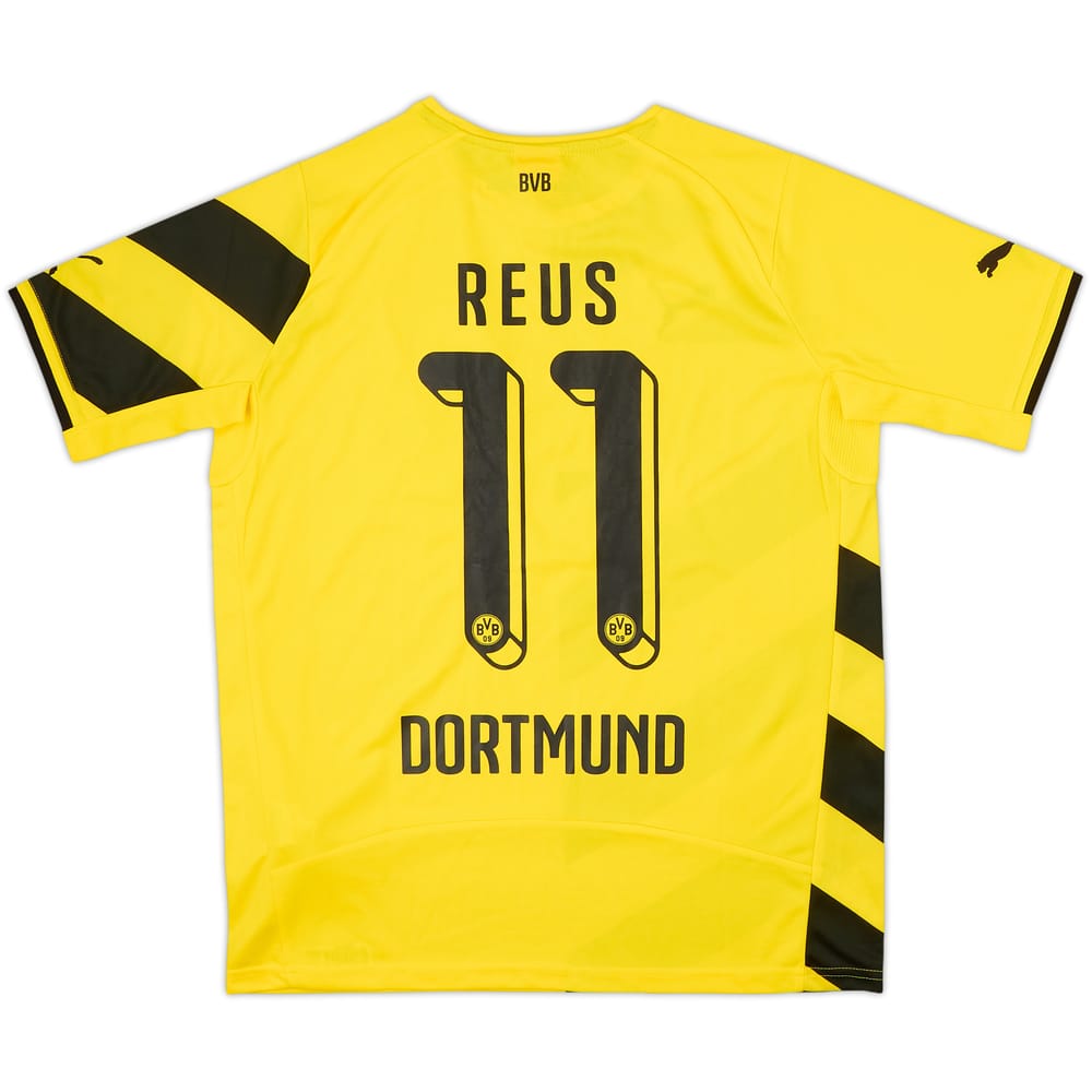 2014-15 Borussia Dortmund Home Shirt Reus #11 - 6/10 - (XL.Boys)