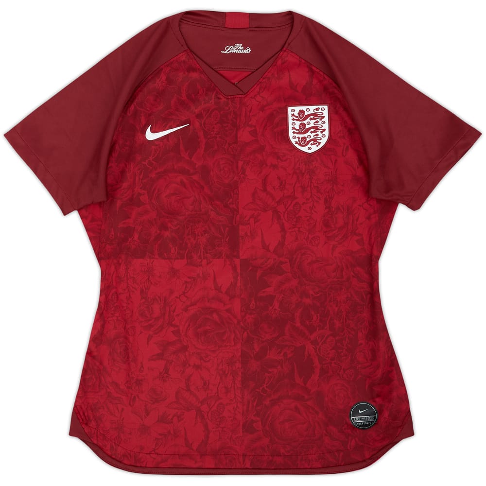 2019 England Lionesses Away Shirt - 9/10 - (Women's M)