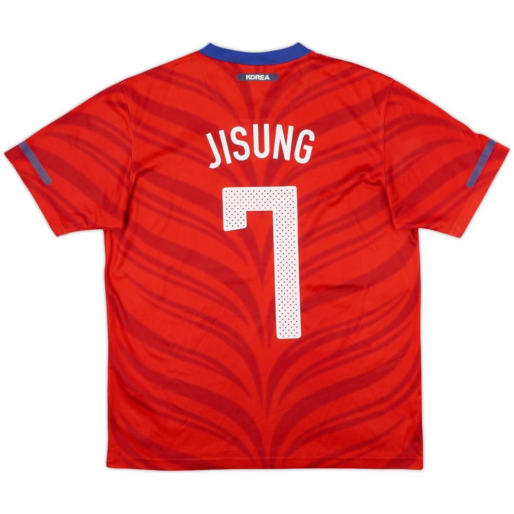 2010-12 South Korea Basic Home Shirt Jisung #7 - 5/10 - (S)
