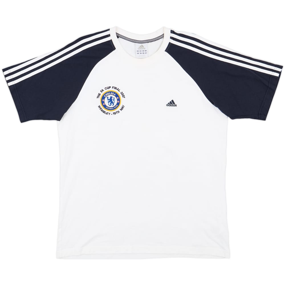 2006-07 Chelsea adidas Cotton Tee - 7/10 - (L)