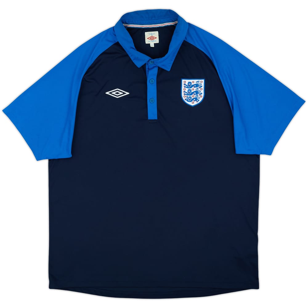 2010-11 England Umbro Polo Shirt - 4/10 - (XL)