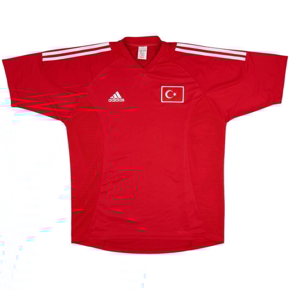 2002-03 Turkey Home Shirt - 9/10 - (L)