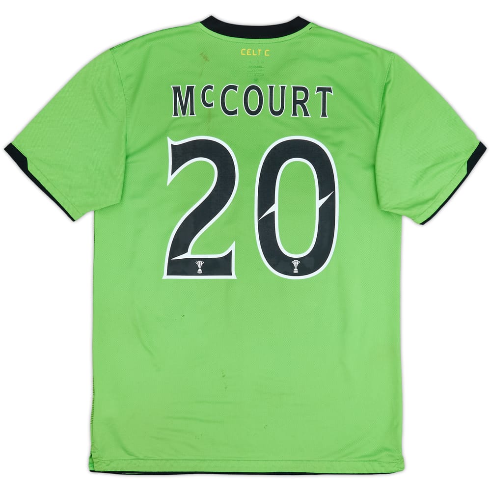 2010-11 Celtic Away Shirt McCourt #20 - 5/10 - (M)
