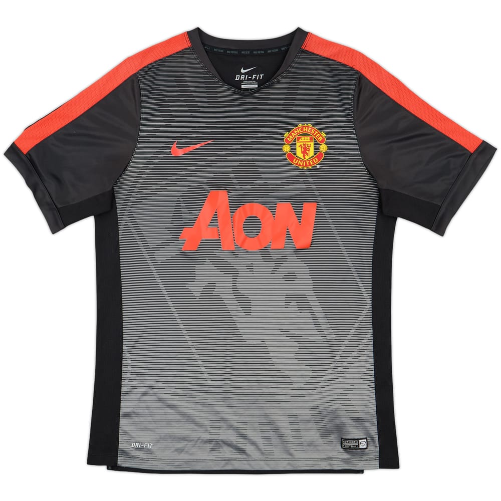 2014-15 Manchester United Nike Training Shirt - 8/10 - (L)