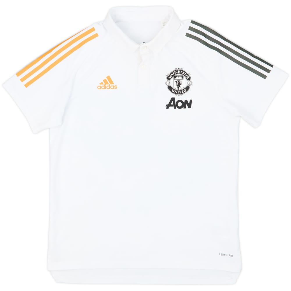 2020-21 Manchester United adidas Polo Shirt - 8/10 - (M)