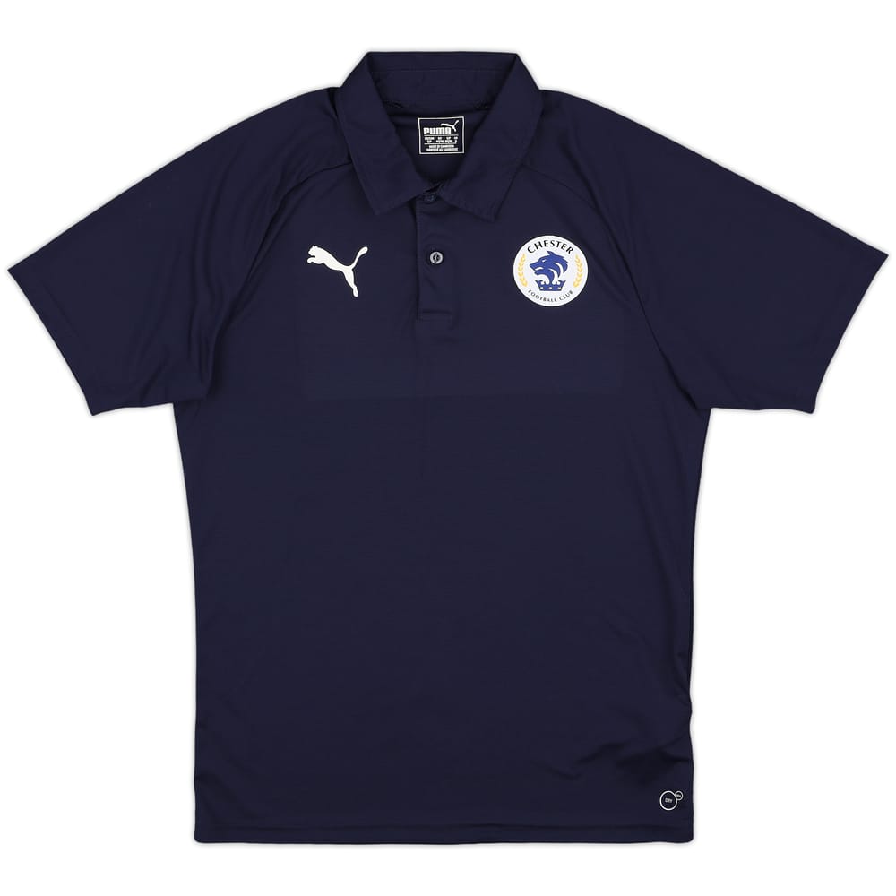 2017-18 Chester FC Puma Polo Shirt - 9/10 - (S)
