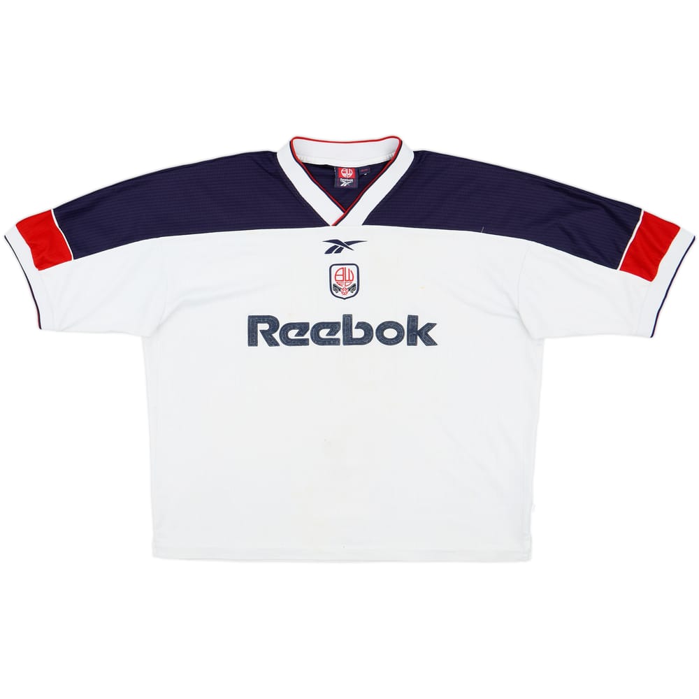 1999-01 Bolton Home Shirt - 6/10 - (XL)