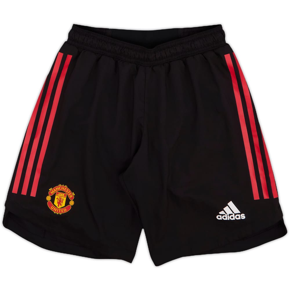 2020-21 Manchester United Alternate Home Shorts - 9/10 - (S)