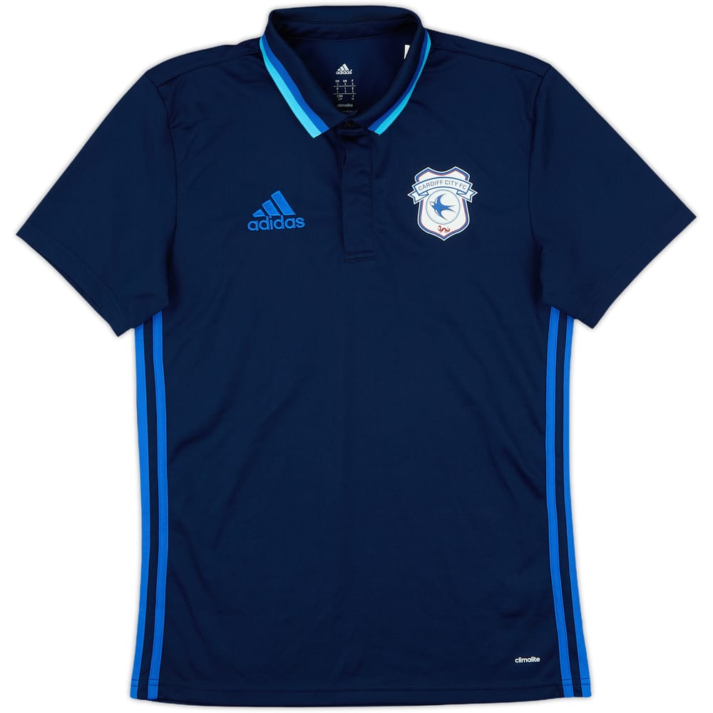 2016-17 Cardiff adidas Polo Shirt - 10/10 - (S)