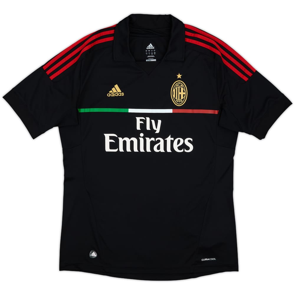 2011-12 AC Milan Third Shirt - 9/10 - (L)