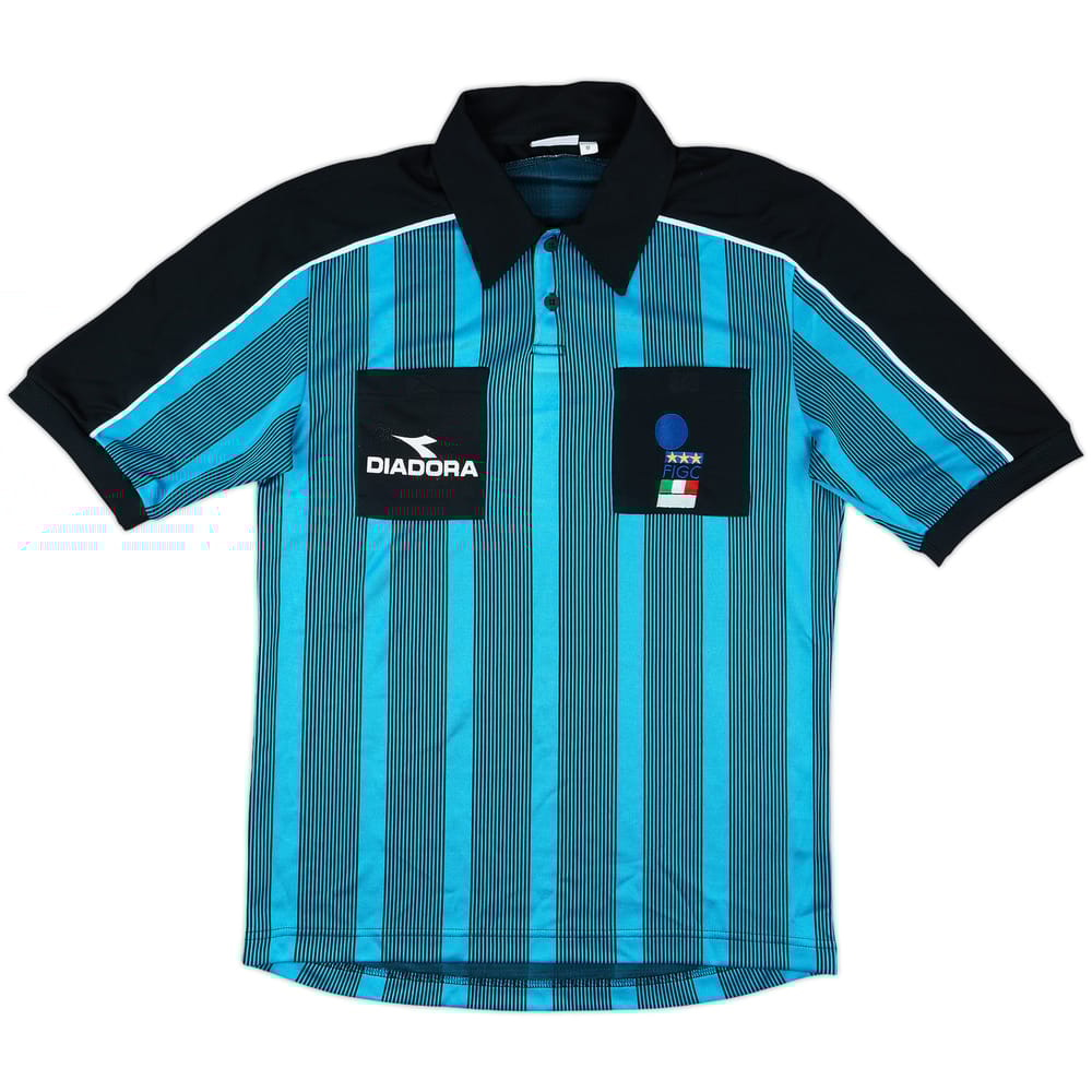 1999-00 Italy Diadora Referee Shirt - 8/10 - (M)