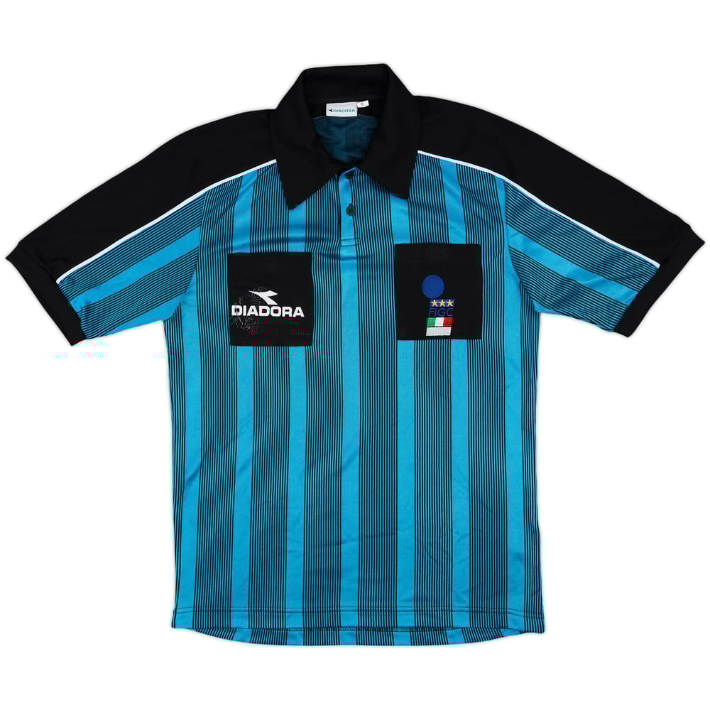 1999-00 Italy Diadora Referee Shirt - 6/10 - (M)