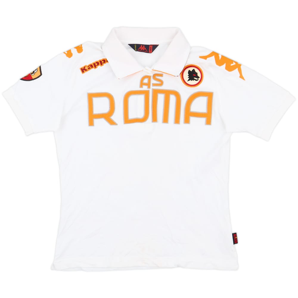 2009-10 Roma Kappa Polo Shirt - 7/10 - (L)
