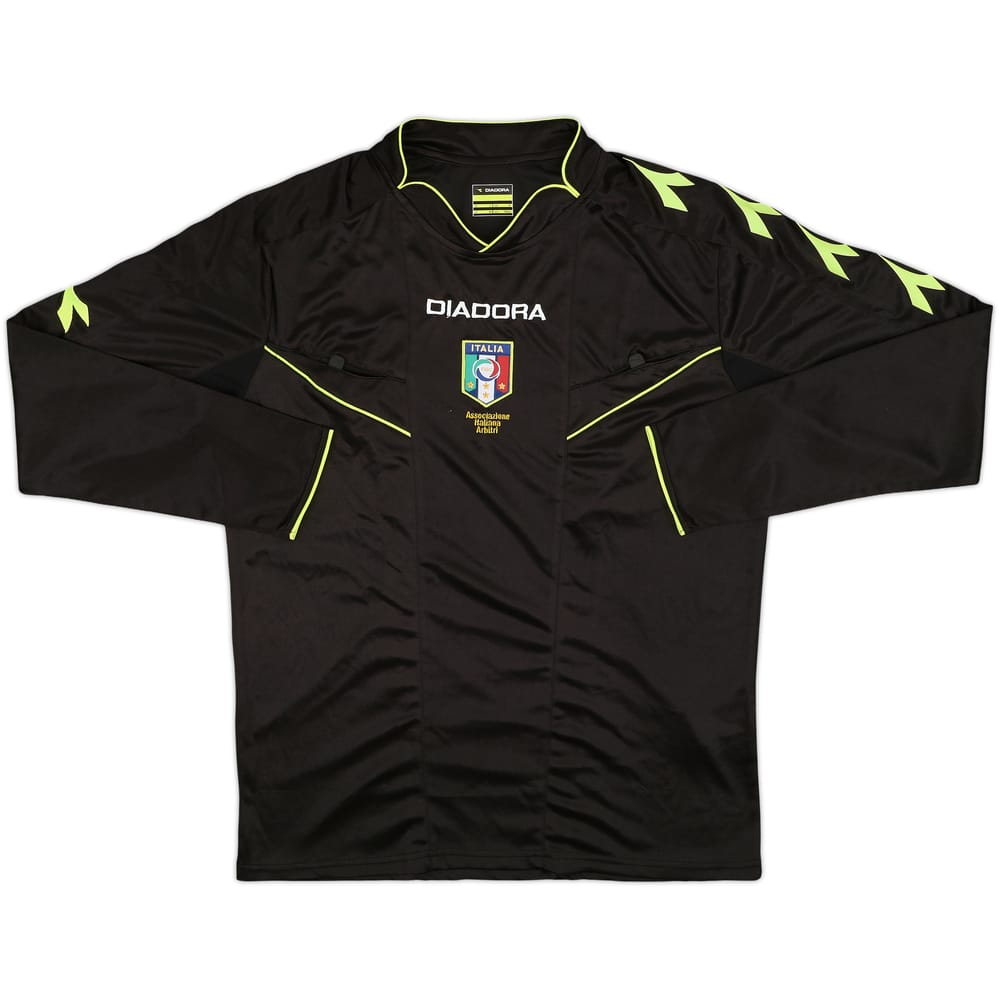 2000s Italy Diadora Referee L/S Shirt - 9/10 - (M)