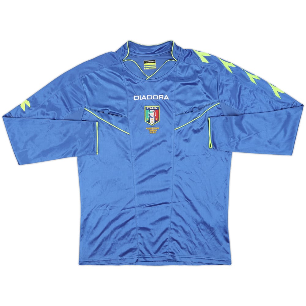 2000s Italy Diadora Referee L/S Shirt - 9/10 - (M)