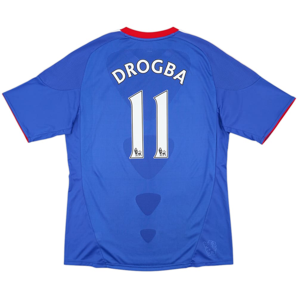 2010-11 Chelsea Home Shirt Drogba #11 - 8/10 - (L)