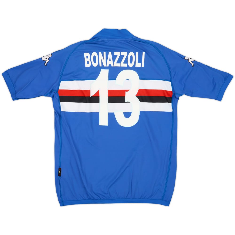 2004-05 Sampdoria Home Shirt Bonazzoli #13 - 5/10 - (XL)