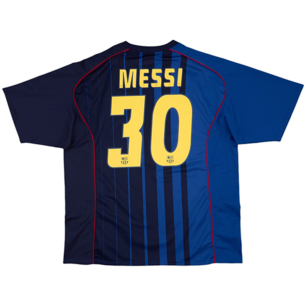 2004-05 Barcelona Basic Away Shirt Messi #30 - 8/10 - (XXL)
