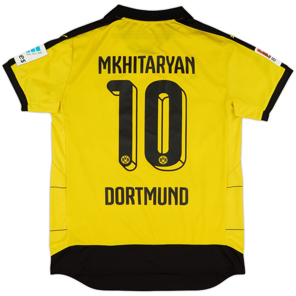 2015-16 Borussia Dortmund Home Shirt Mkhitaryan #10 - 5/10 - (M)