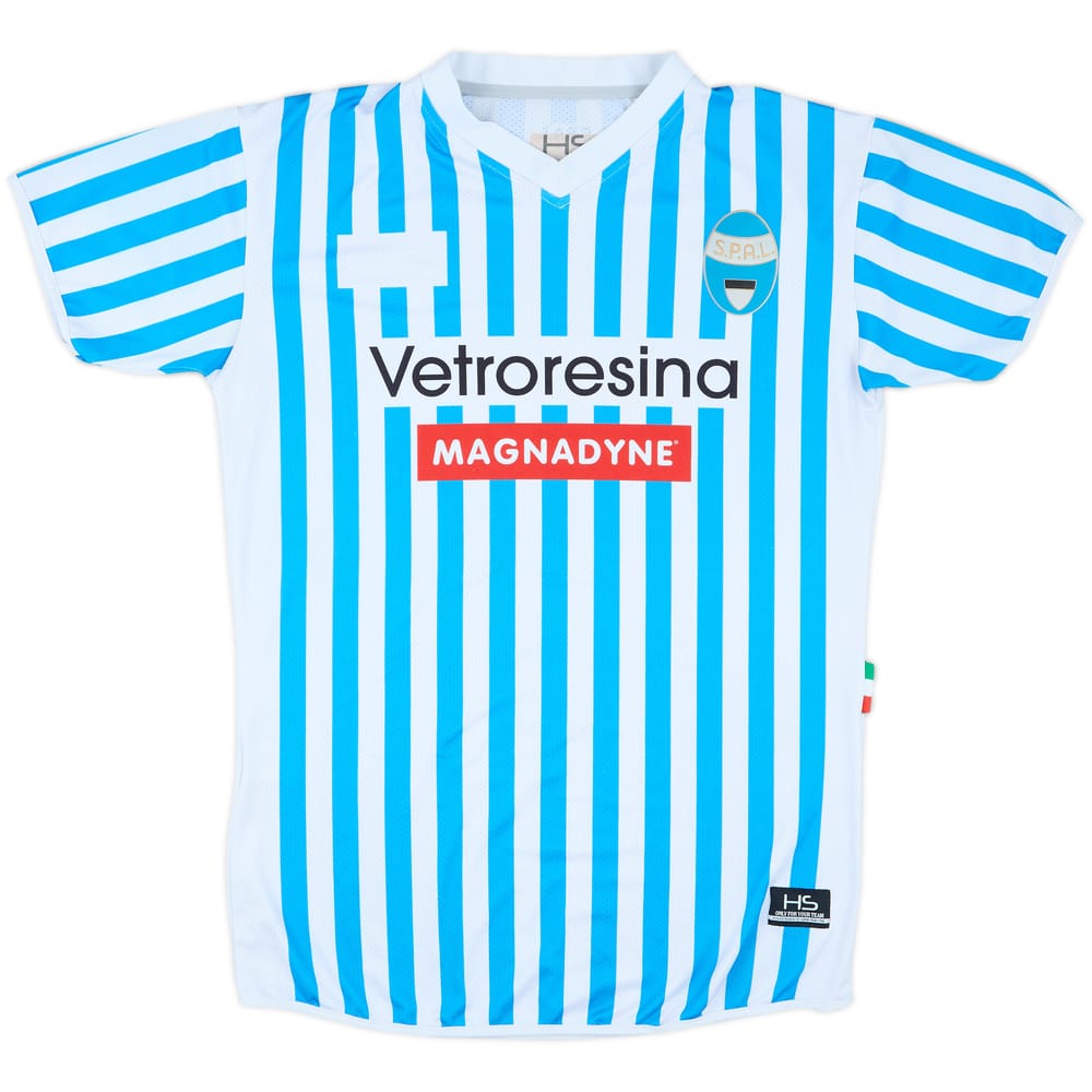 2016-17 SPAL Home Shirt - 9/10 - (L)