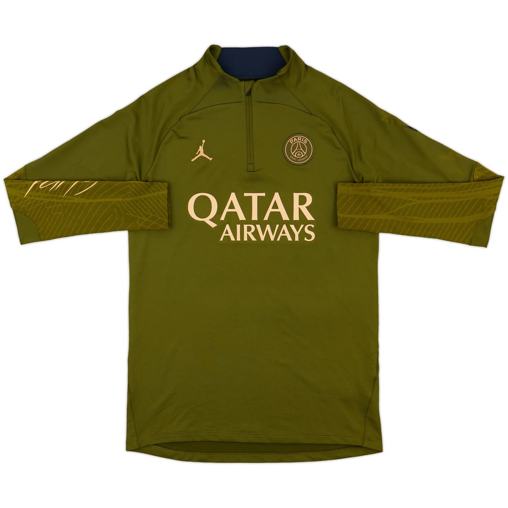 2024-25 Paris Saint-Germain Nike 1/4 Zip Drill Top - 4/10 - (S)