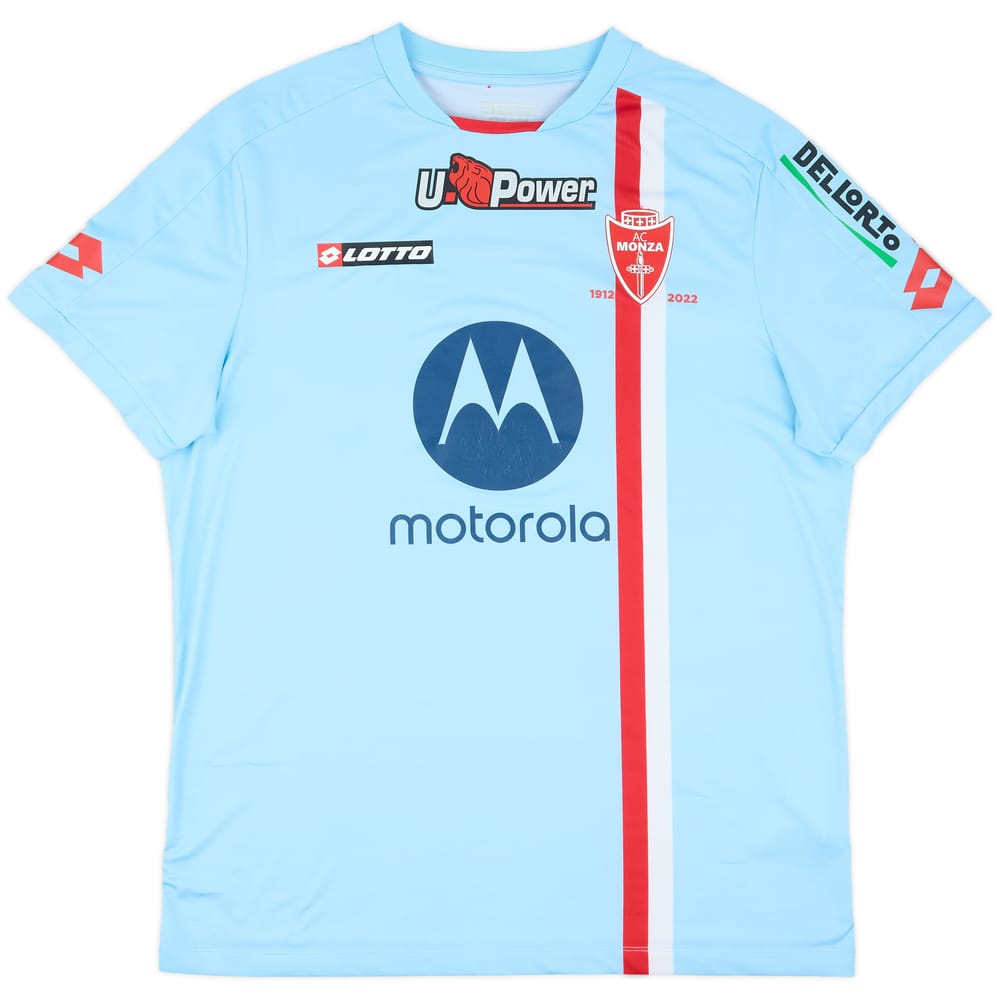 2022-23 Monza Signed Third Shirt - 6/10 - (XL)