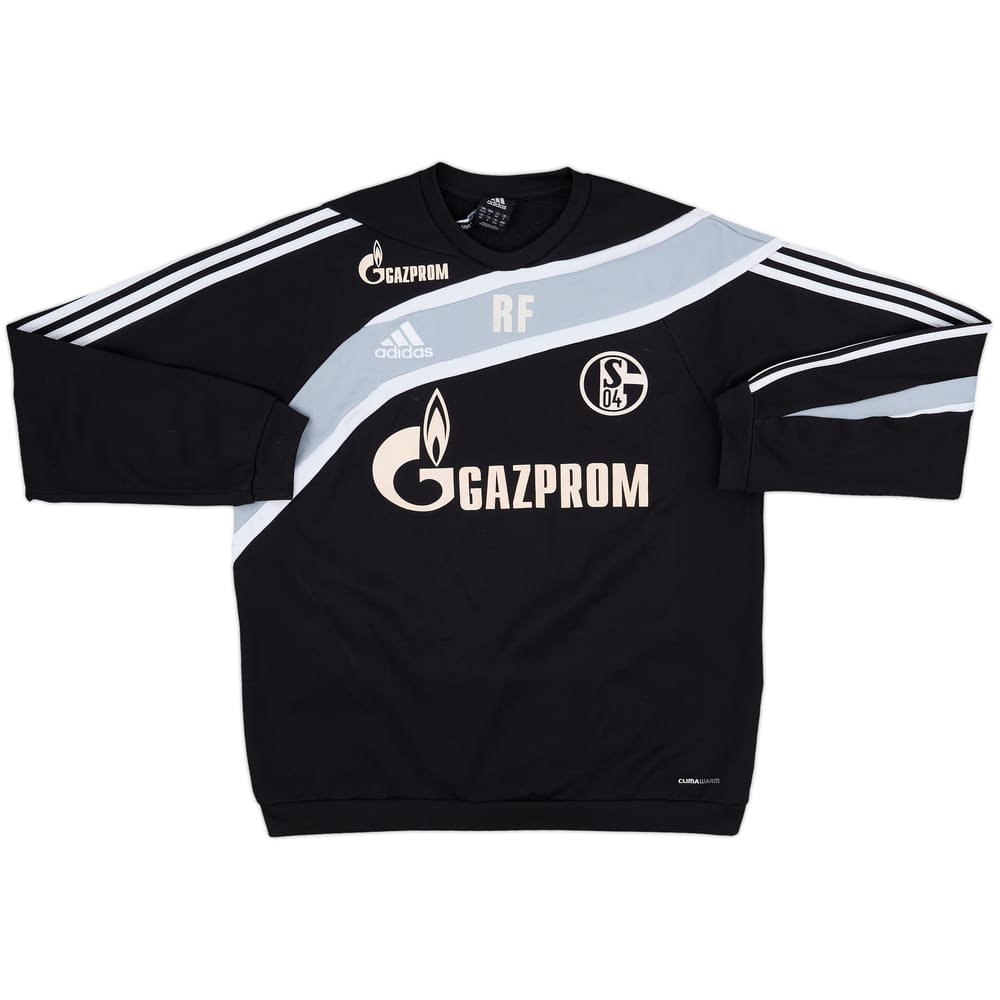 2010-11 Schalke Staff Issue adidas Sweat Top RF - 8/10 - (L/XL)