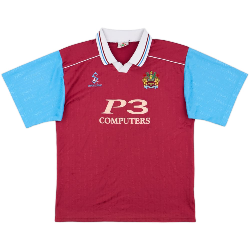 1999-00 Burnley Home Shirt - 8/10 - (L)