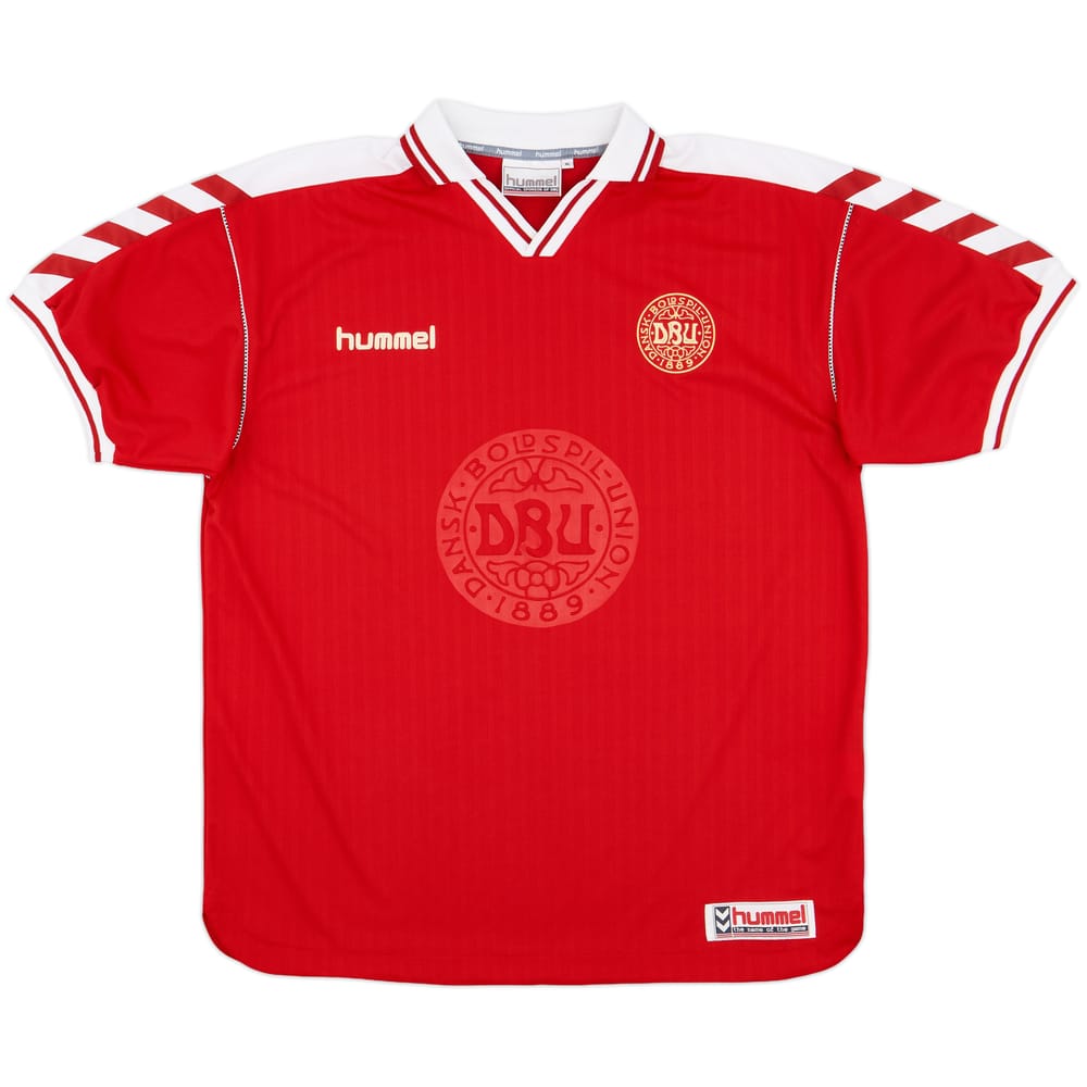 1998 Denmark Home Shirt - 9/10 - (XL)